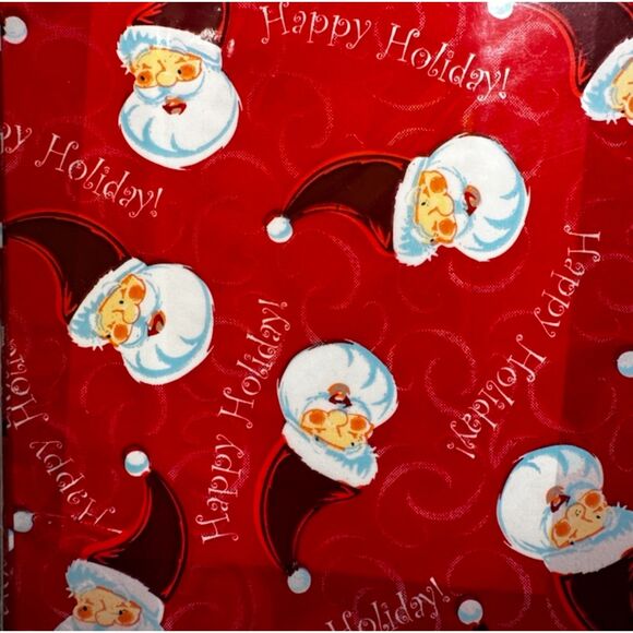 WILTON Party Treat Bags w Ties 20 ct - Christmas Holiday Santa - Red - Picture 2 of 5